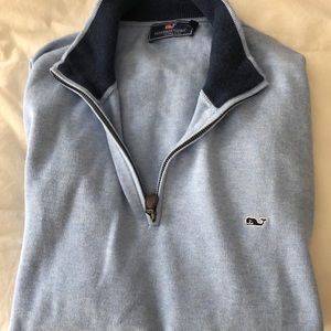 Vineyard Vines quarter zip sweater